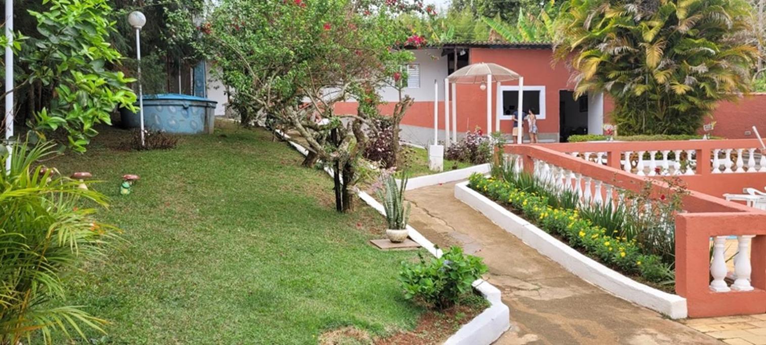 Linda Chacara Com Piscina Churrasqueira E Wi-Fi Mairinque Dış mekan fotoğraf